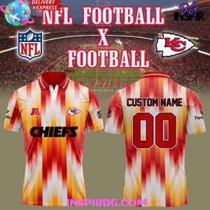 Kansas City Chiefs NFL x Soccer Crossover 2025 Football Jersey