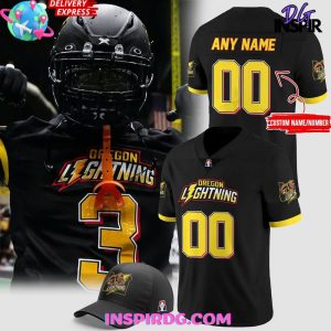 2025 Oregon Lightning Game Day Special Football Jersey