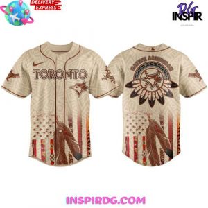 Toronto Blue Jays Native American Heritage Honor 2025 Edition Baseball Jersey