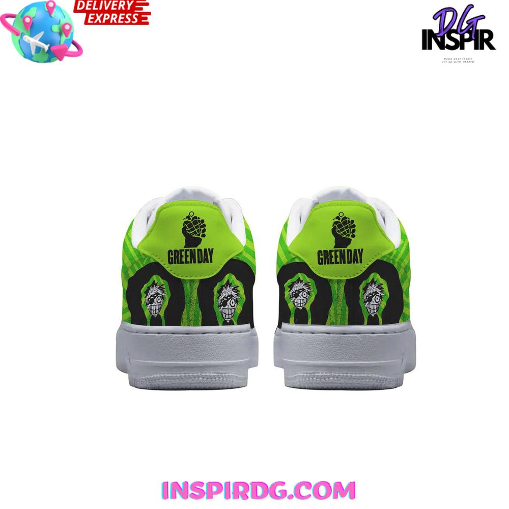 Green Day Graffiti Punk Limited Edition Air Force 1 Green Day Graffiti Punk Limited Edition Air Force 1