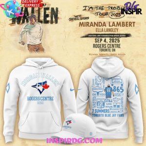 Toronto Blue Jays x Morgan Wallen I’m The Problem Tour 2025 Shirt Collection
