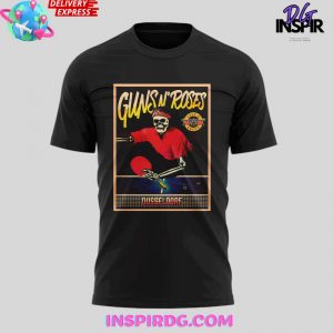 Guns N’ Roses World Tour to Dusseldorf 2025 T-shirt