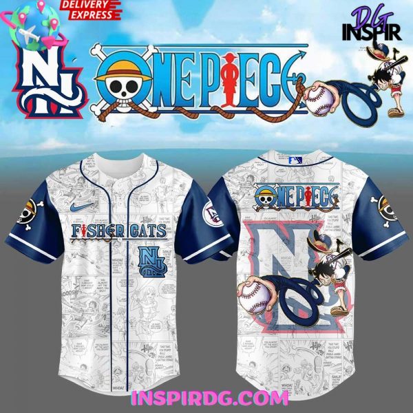 Hampshire Fisher Cats One Piece Night Game 2025 Baseball Jersey