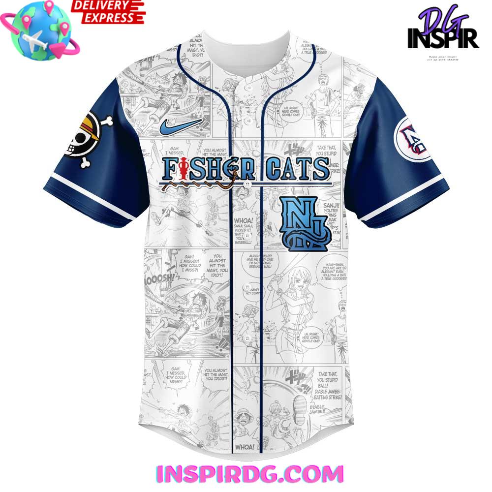Hampshire Fisher Cats One Piece Night Game 2025 Baseball Jersey Hampshire Fisher Cats One Piece Night Game 2025 Baseball Jersey