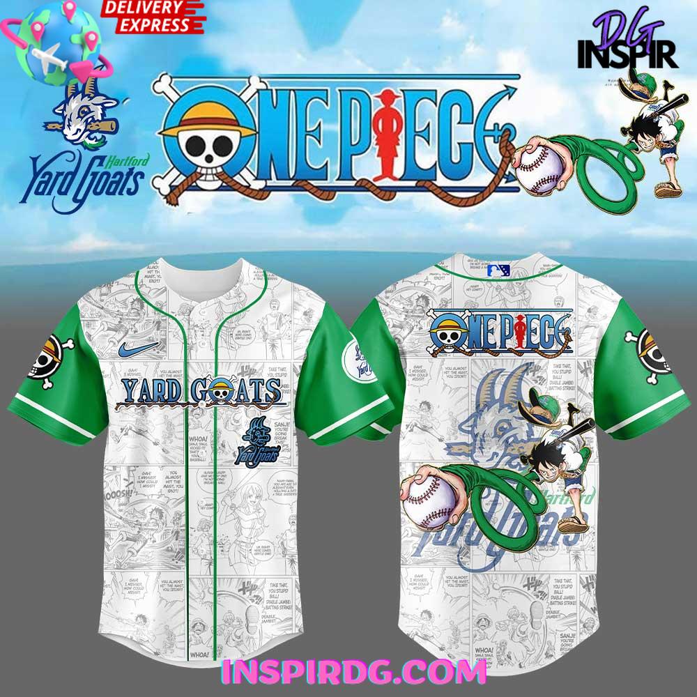 Hartford Yard Goats One Piece Night Game 2025 Baseball Jersey Hartford Yard Goats One Piece Night Game 2025 Baseball Jersey