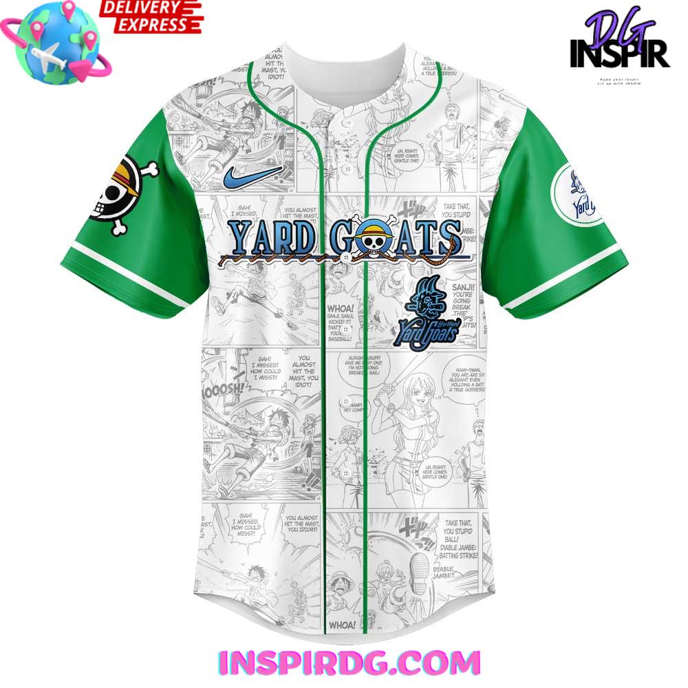 Hartford Yard Goats One Piece Night Game 2025 Baseball Jersey Hartford Yard Goats One Piece Night Game 2025 Baseball Jersey
