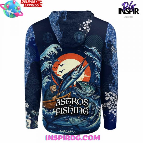 Houston Astros x Wave Hunter Fishing Limited Hoodie