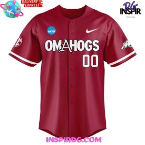 Arkansas Razorbacks Omahogs 2025 Baseball Jersey