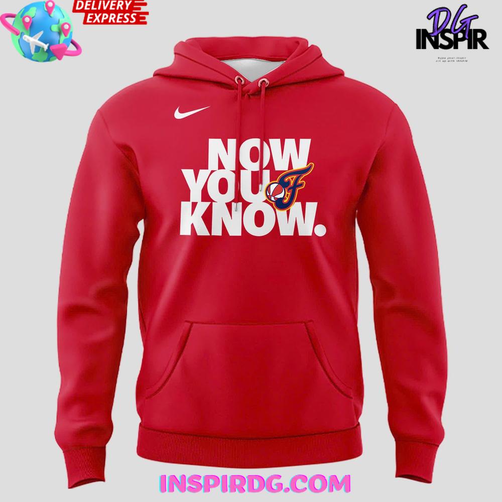 Indiana Fever Now You Know Special Nike Hoodie Indiana Fever Now You Know Special Nike Hoodie