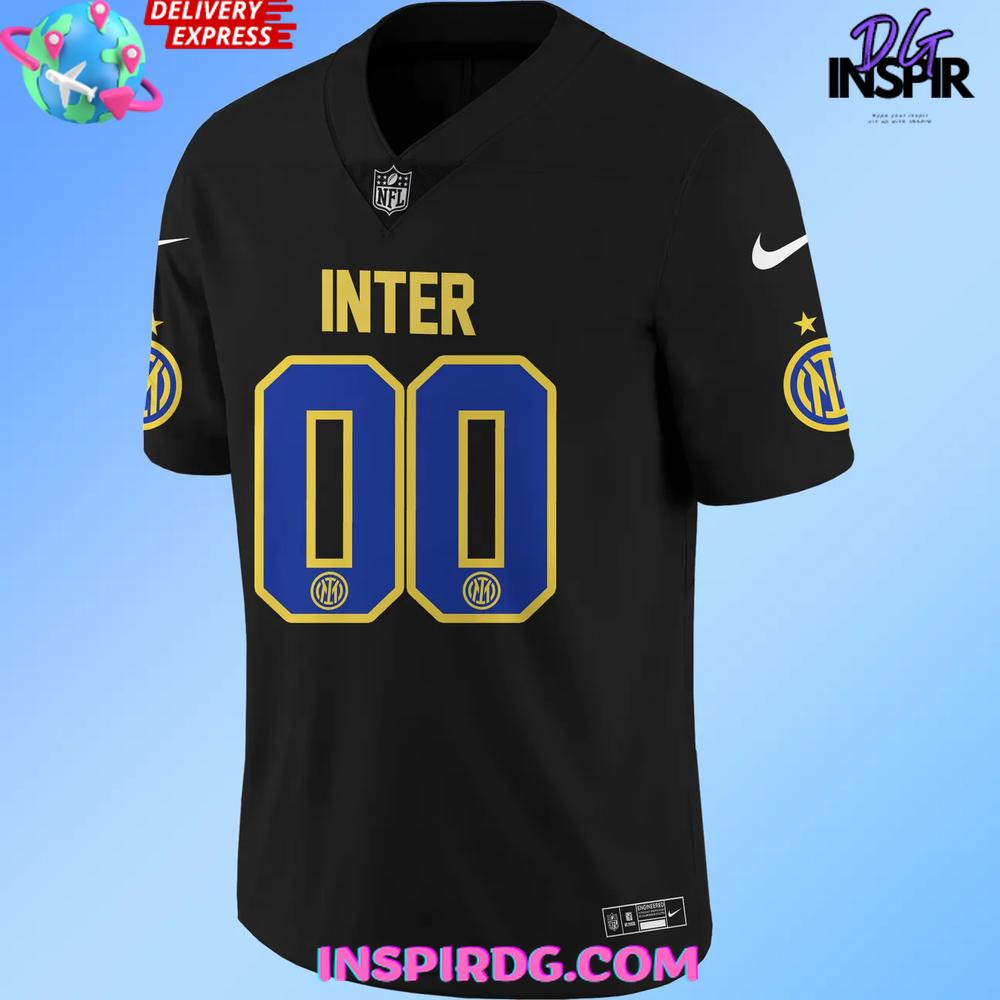 Inter Milan x Nike x NFL Game 2025 Football Jersey Inter Milan x Nike x NFL Game 2025 Football Jersey
