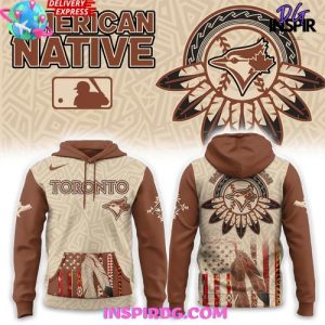 Toronto Blue Jays Native American Heritage Honor 2025 Edition Hoodie