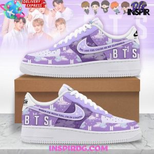 BTS Band Limited Edition Nike Air Force 1