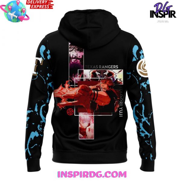 Jujutsu Kaisen x Texas Rangers Special Hoodie