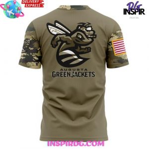 Augusta GreenJackets Military Appreciation Night 2025 Shirt Collection 6
