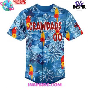 Hickory Crawdads Margaritaville Night 2025 Baseball Jersey