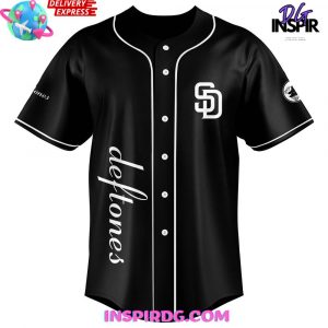 San Diego Padres Dia de los DEFTONES Special Baseball Jersey