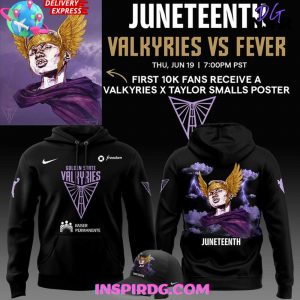 Golden State Valkyries x Juneteenth 2025 Special Hoodie