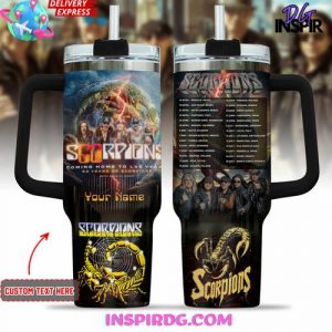 Scorpions 60th Anniversary World Tour Custom Edition Tumbler Cup