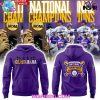 LSU Tigers Geauxmaha 2025 College World Series Champions Gray Hoodie