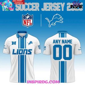 Detroit Lions NFL 2025 Custom Name & Number Edition Football Jersey
