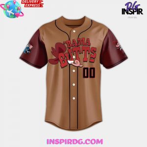 Rocket City Trash Pandas Bama Butts 2025 Baseball Jersey