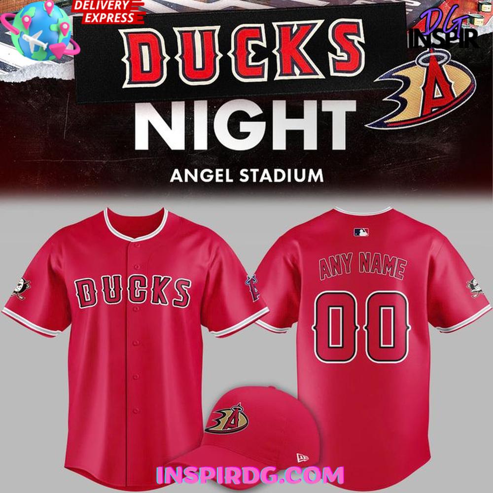 Los Angeles Angels Ducks Night 2025 Baseball Jersey