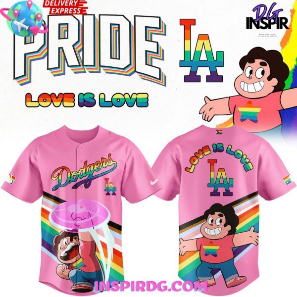 Los Angeles Dodgers x Steven Universe 2025 Pride Jersey