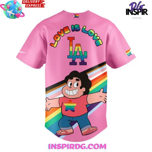 Los Angeles Dodgers x Steven Universe 2025 Pride Jersey