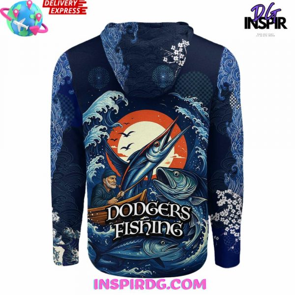 Los Angeles Dodgers x Wave Hunter Fishing Limited Hoodie