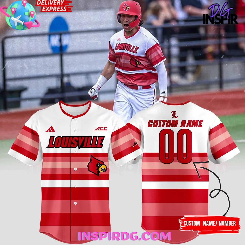 Louisville Cardinals 2025 World Series  Jersey