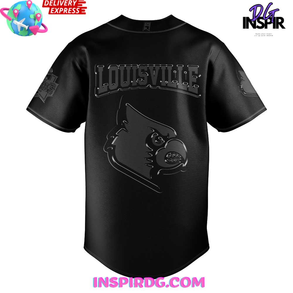 Louisville Cardinals Back In Black 2025 Baseball Jersey Louisville Cardinals Back In Black 2025 Baseball Jersey