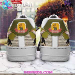Bob Dylan Old Music Limited Edition Nike Air Force 1 3