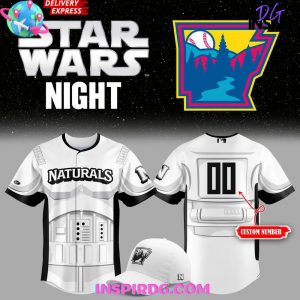 Northwest Arkansas Naturals Star Wars Night 2025 Baseball Jersey