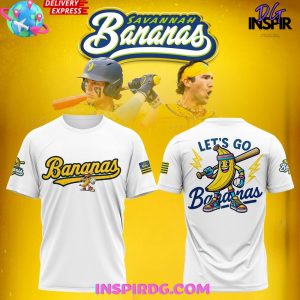Savannah Bananas “Let’s Go Bananas” Special T-Shirt