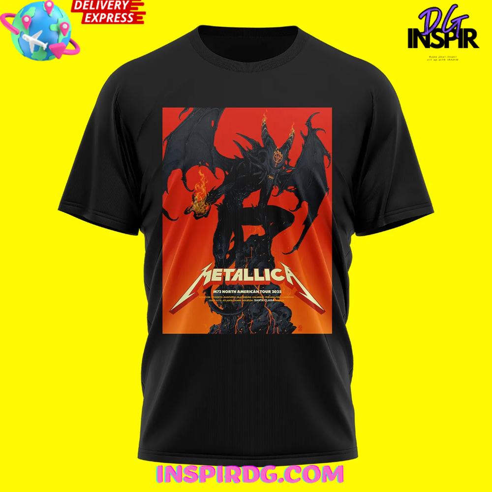 Metallica M72 Santa Clara 2025 T-Shirt Metallica M72 Santa Clara 2025 T-Shirt
