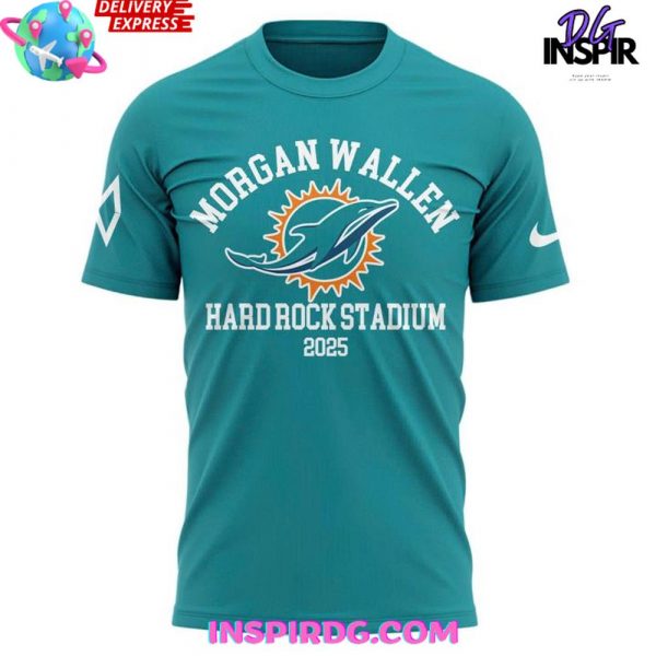 Miami Dolphins x Morgan Wallen Tour 2025 Shirt Collection