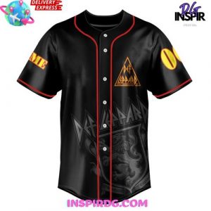 Def Leppard x Bret Michaels 2025 Tour Custom Baseball Jersey