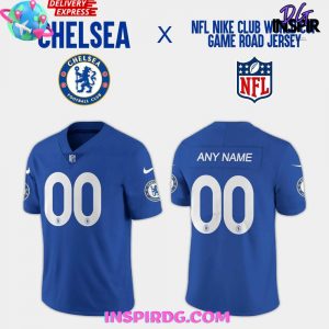 Chelsea x NFL Nike Club World Cup Game Road Special Football Jersey