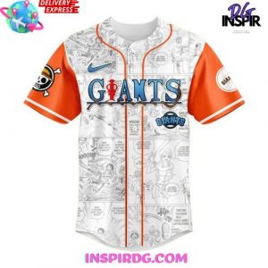 San Francisco Giants x One Piece Grand Line Game Day Jersey