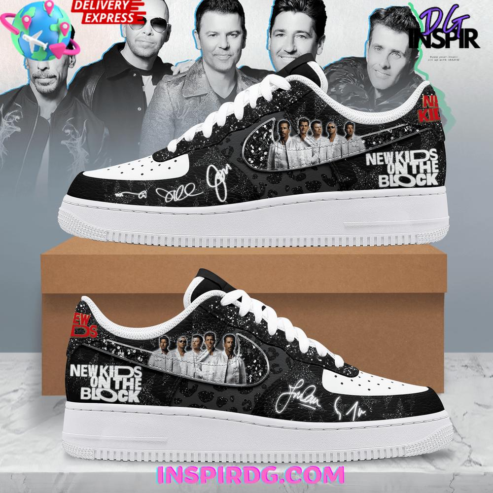 New Kids On The Block (NKOTB) Limited Edition Nike Air Force 1 New Kids On The Block (NKOTB) Limited Edition Nike Air Force 1