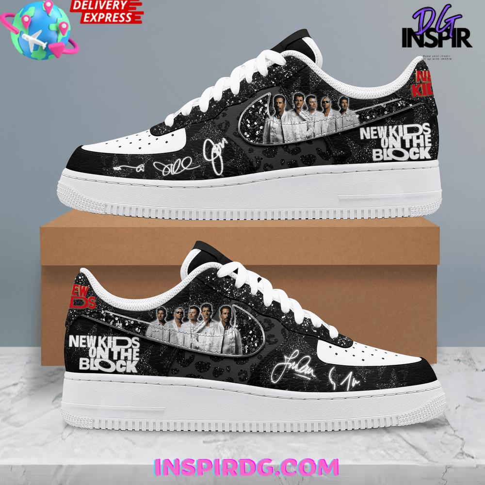New Kids On The Block (NKOTB) Limited Edition Nike Air Force 1 New Kids On The Block (NKOTB) Limited Edition Nike Air Force 1