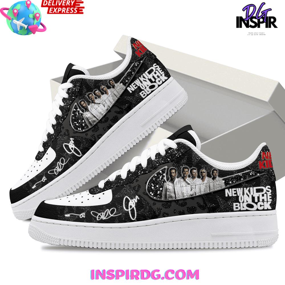 New Kids On The Block (NKOTB) Limited Edition Nike Air Force 1 New Kids On The Block (NKOTB) Limited Edition Nike Air Force 1