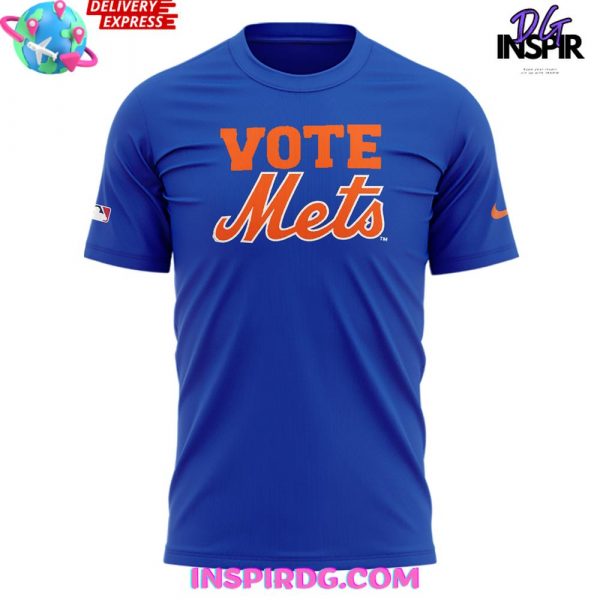 New York Mets “Vote Mets” Blue T-Shirt