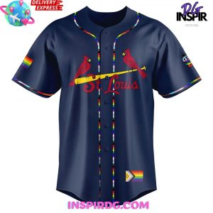 St. Louis Cardinals Proudly Celebrate Pride 2025 Baseball Jersey