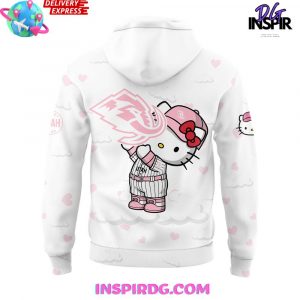 Utah Mammoth Hello Kitty Night Plush 2025 Hoodie 3