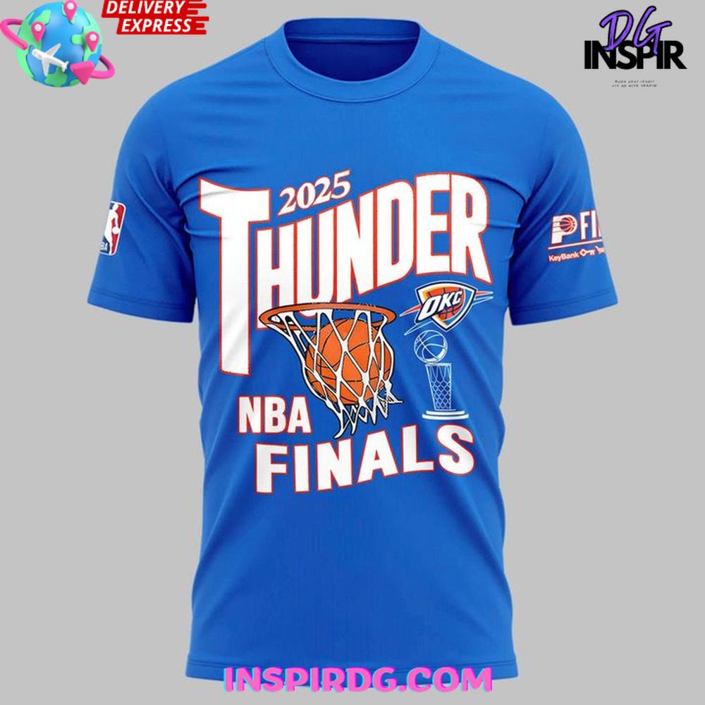 Oklahoma City Thunder 2025 NBA Finals Special T-Shirt Oklahoma City Thunder 2025 NBA Finals Special T-Shirt