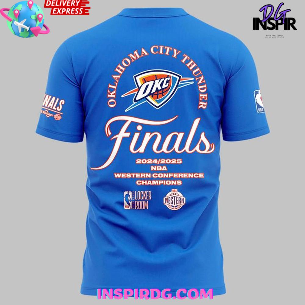 Oklahoma City Thunder 2025 NBA Finals Special T-Shirt Oklahoma City Thunder 2025 NBA Finals Special T-Shirt
