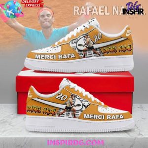 Rafael Nadal Merci Rafa King of Clay Limited Edition Air Force 1