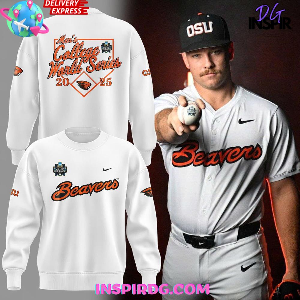 Oregon State Beavers Men's College World Series 2025 Shirt Collection Oregon State Beavers Men's College World Series 2025 Shirt Collection