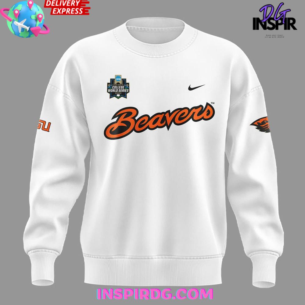 Oregon State Beavers Men's College World Series 2025 Shirt Collection Oregon State Beavers Men's College World Series 2025 Shirt Collection